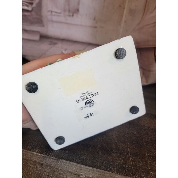 Pfaltzgraff ceramic birdhouse napkin holder Decor figure - Picture 5 of 5